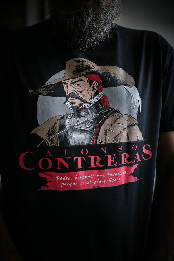 Koszulka Alonso Contreras czarna - obrazek 6