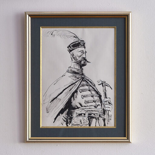 Szlachcic z czekanem